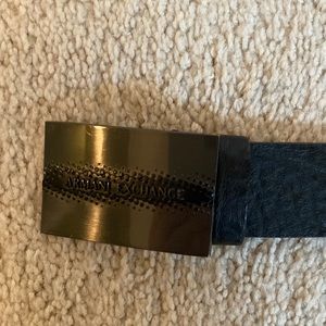 Armani Exchange Black Belt 32/32